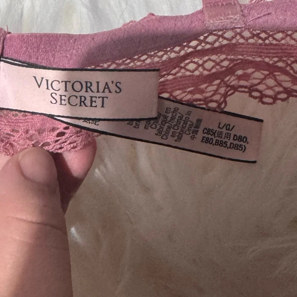 Victoria’s Secret pink lace bralette size L‎ - Picture 4 of 4